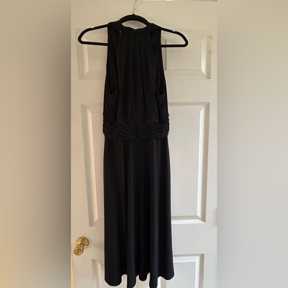 Evan Picone black evening dress: Size 12; good condition; dry clean only